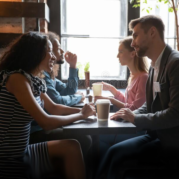 Minneapolis attendees of speed dating in Minnesota enjoying the event!